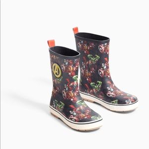 Avengers kids rain Boots